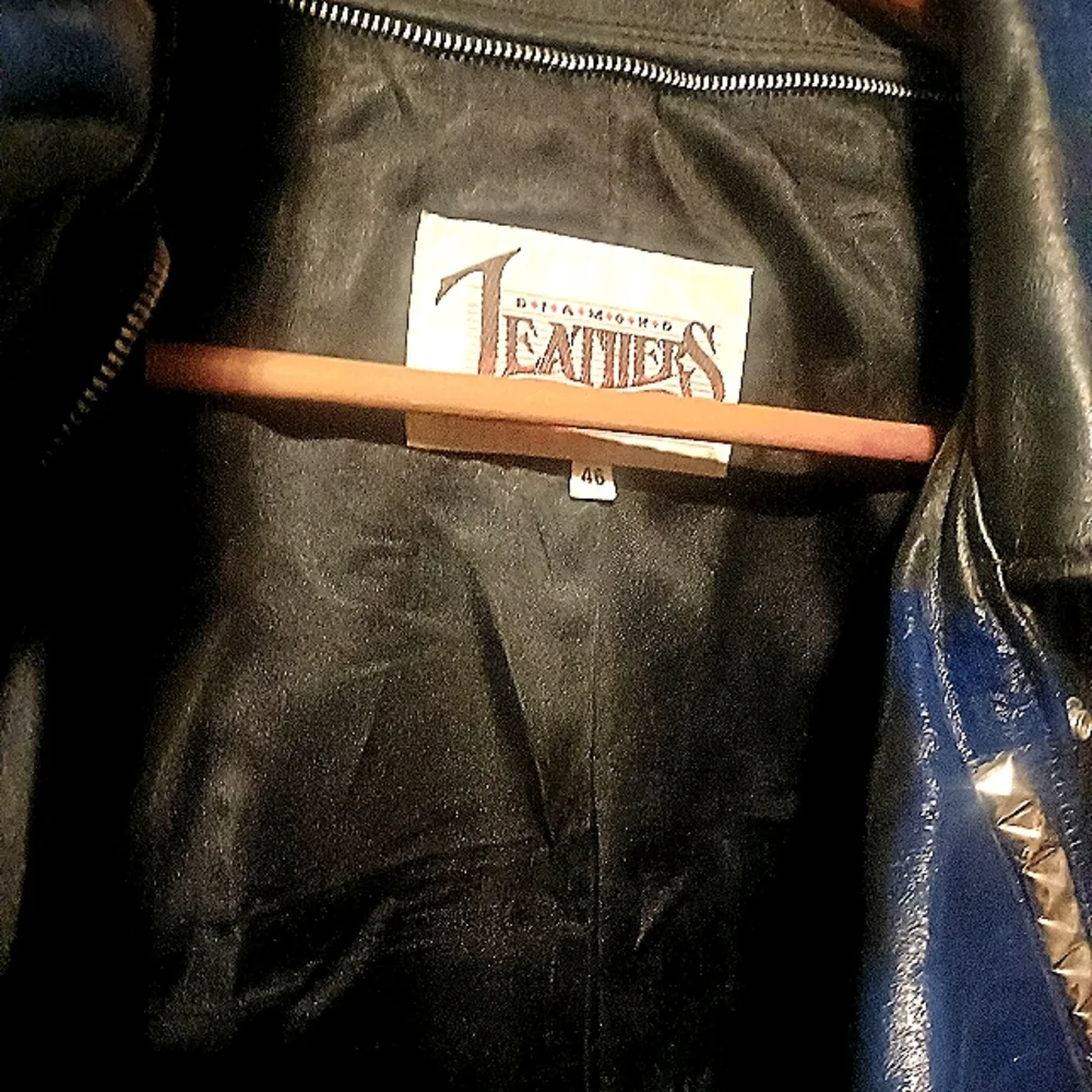 AUTH Punk Studded Leather Jacket worn by member of CA hardcore PUNK band - Picture 14 of 14